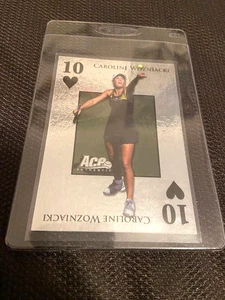 Caroline Wozniacki - 2011 Ace Authentic Royal Flush - #RF18 - WTA - lizenziert - neuwertig - Bild 1 von 2