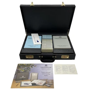 Linguaphone French Course Briefcase, 8 x Books & 14x Language Cassette Tapes B11 - Picture 1 of 18