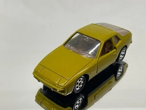 MEBETOYS MATTEL A-93 PORSCHE 924 -GREEN METALLIC 1:43- FAIR CONDITION - 547 - Picture 1 of 6
