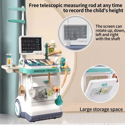 Children's Doctor Toy Set Role-Playing Injection and Stethoscope Simulation for - Image 1 of 4