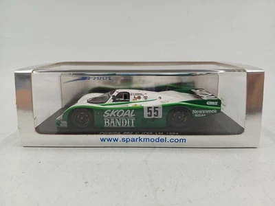 Modellino auto Spark Porsche 962 LM 1984 #55 bianco/verde 1/43 - Immagine 1 di 3