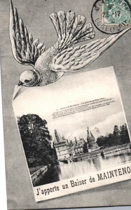 CPA 28 J'apporte un baiser de MAINTENON - Imagen 1 de 2