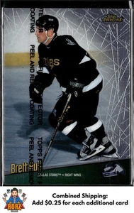 1998-99 Topps Finest #19 Brett Hull Dallas Stars - Foto 1 di 2