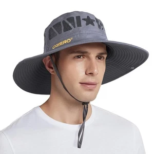 Fishing Hat for Men Women: Wide Brim UV Protection Sun Hat - Lightweight Fold... - Picture 1 of 6