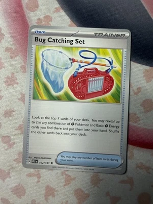 Bug Catching Set Uncommon SV: Prismatic Evolutions 102/131 NM English Pokemon Ca - Image 1 of 2
