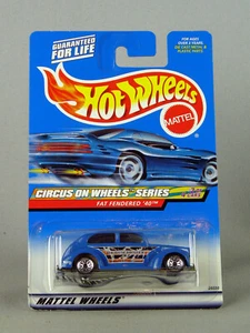 HOT WHEELS 2000 CIRCUS ON WHEELS FAT FENDERED '40 LACE COLLECTOR #027 3/4 - Picture 1 of 2