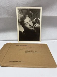 JOHN PAYNE Autographed Photo Original .03 Twentieth Century Fox 1930’s 1940’s - Picture 1 of 10