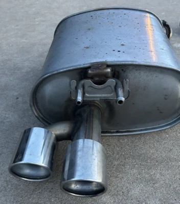 2018-2024 TOYOTA CAMRY XSE LEFT DRIVER DUAL TIP EXHAUST MUFFLER OEM STOCK - Image 1 of 4