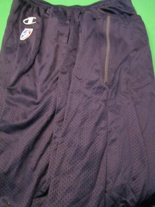 NEW VINTAGE CHAMPION WNBA WOMENS LINED MESH TRACK SWEAT PANTS NAVY 2X - Picture 1 of 2