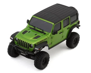 Kyosho MX-01 Mini-Z 4X4 Readyset w/Jeep Wrangler Unlimited Rubicon Body (Mojito) - Picture 1 of 4