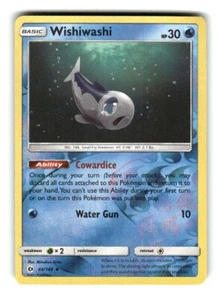Pokemon Sun & Moon Wishiwashi 044/149  Reverse Holo - Picture 1 of 4
