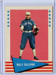 1961 Fleer Billy Sullivan Chicago White Sox #141 ⭐️💥🎯 VG/VG+ - Picture 1 of 2