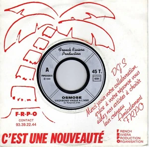 OSMOSE VAGABOND VAGUE A L'AME FRENCH 45 SINGLE - Imagen 1 de 1