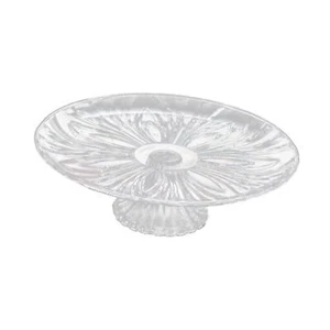 Clear Fruit Plate Snack Candy Plate Food Storage Dish Multipurpose with Base - Picture 1 of 27