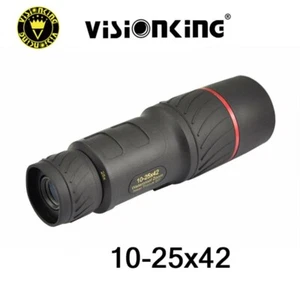 Visionking 10-25x42 Zoom Monokulare Fernglas Tragbar Kompakt Ferngläser Fernrohr - Picture 1 of 5