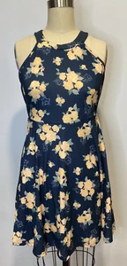 Hot Topic Disney The Aristocats Floral Dress Yellow Blue Marie Berlioz Toulouse - Picture 1 of 6