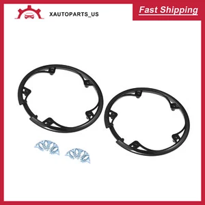 48 Teeth 10cm 5 Holes Bicycle Bike Crankset Chain Wheel Cover Protection-2pcs - Picture 1 of 7