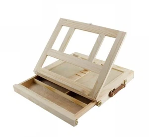 Supporto Stand In Legno Per Pc Portatili Notebook Tablet Con Cassetto dfh - Afbeelding 1 van 1