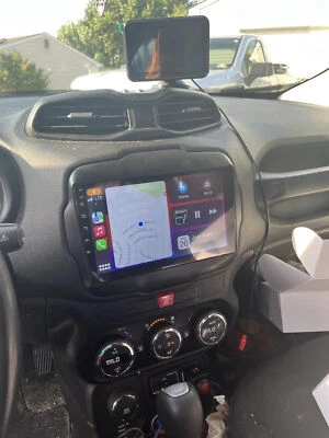 Radio estéreo GPS WiFi para Jeep Renegade 2015-2020 Apple Carplay Android 13 Foto 1 de 4