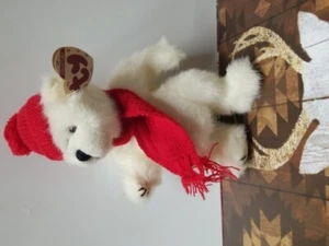 TY Beanie Babies Peppermint Love Me True Jointed Bear with Tag 1993 - Picture 1 of 4