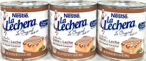 Caramelo a base de leche Nestlé La Lechera Dulce De Leche 13,4 oz (paquete de 3) ~ 06/2026 - Imagen 1 de 5