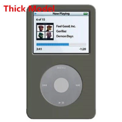 Silicone Rubber Skin Soft Case Cover for iPod Classic Video 80/160GB Thin /Thick - Image 1 of 4