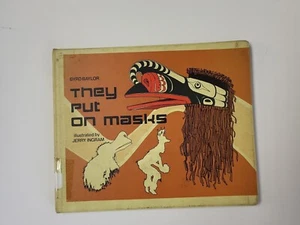 THEY PUT ON MASKS Baylor, Byrd & Jerry Ingram 1974 Vintage Ex-Library - Picture 1 of 17