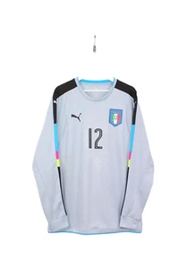 PUMA ITALY EURO 2016 LONG SLEEVES GOALKEEPER SHIRT DONNARUMMA #12,SIZE:XL - Picture 1 of 8