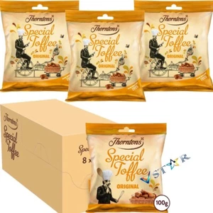 Thorntons Special Toffee Original Bag 100g Perfect Family Treat - Picture 1 of 4