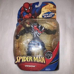 Figura Marvel Legends Spider-Man Villano Veneno Con Corte de Mandíbula 2008 Hasbro Sin usar, en caja - Imagen 1 de 3
