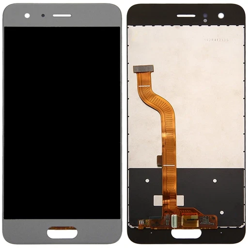 Display completo (touch+LCD) argento senza frame Honor 9 - Immagine 1 di 1