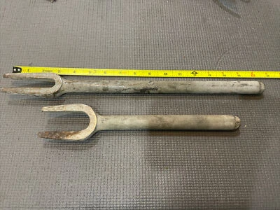 (2) De colección Owatonna Tol Co. No. SEPARADORES DE RÓTULA 844 y 462 horquillas de varilla de amarre ¡EE. UU.!! Foto 1 de 4