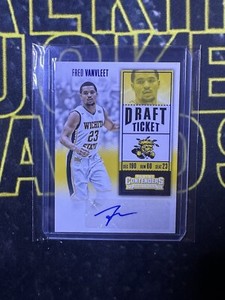 Fred Vanvleet Rookie Auto Draft Ticket 2016 Contenders Draft Picks Mint RARE RC