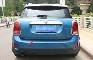 Carbon fiber Style Tail Rear Trunk Lid Cover Trim For Mini Cooper Countryman F60