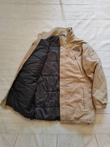 Vintage The North Face Men's Corduroy Insulated Puffer Jacket Coat Sz Large/XL - Picture 1 of 21