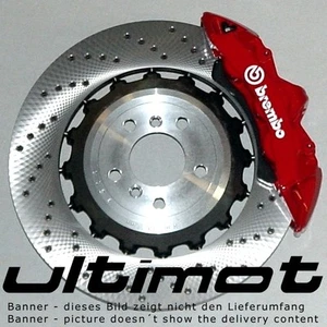 PERFORATED SPORTS BRAKE DISCS HONDA S2000 FRONT 300 x 25 mm - Picture 1 of 1