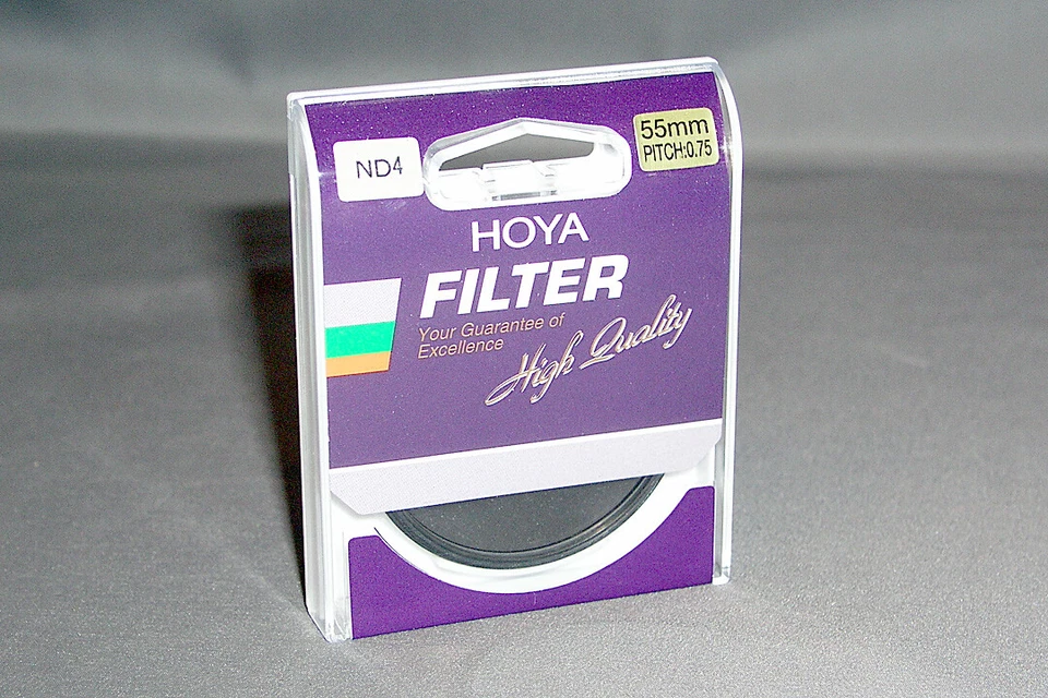 Hoya 55mm ND4 High Quality Neutral Density 4x Filter NEW - Image 1 of 1