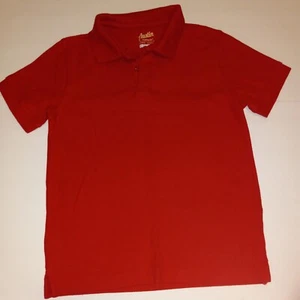 Austin Trading Co. Boy Uniform Red Shirt Size L (14/16) - Picture 1 of 5