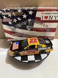 Ward Burton #22 Caterpillar September 11th Memorial 1/24 Nascar Diecast - Picture 1 of 17