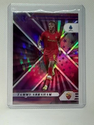 Tammy Abraham 2021-22 Chronicles XR Serie A Purple Astro #106 - Roma - Image 1 of 2