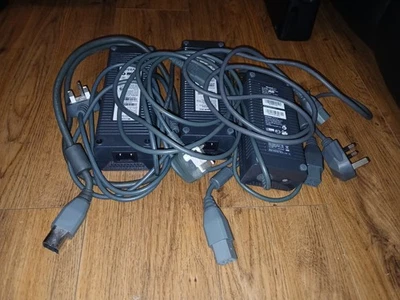 Microsoft Xbox 360 Power Supply Brick AC Adapter x3 - Image 1 of 4