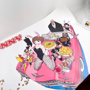 Poster artistico Sushio KILL LA KILL Ryuko & Mako Bunny 20" x 28" evento esclusivo nuovo - Foto 1 di 10