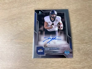2025 Bowman University Chrome Football Tucker Gleason Auto #BCA-TG Toledo - Bild 1 von 2