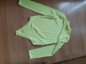Neongelbes langärmliger Damen Body Gr M Marke FB SISTER NEU - Bild 1 von 1