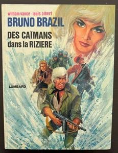 Bruno BRAZIL: Des caimans dans la rizière (Le lombard. E.O. 1975) Tome 7/ Vance - Picture 1 of 5