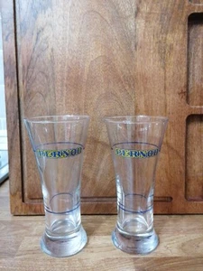 Vintage Pernod Glass X2 Bar Party Collector - Picture 1 of 2