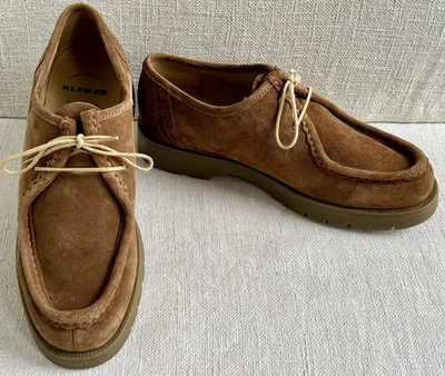 Kleman “Padror VV” Cognac Suede Tyrolean Derbies EU 43 UK 10 US 10.5 - Image 1 of 4