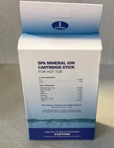 3 Spa Mineral Ag+ Silver Ion Cartridge Sticks Hot Tub Ag Filter Replacements~3pc - Picture 1 of 7