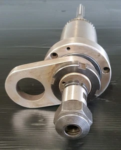 Bohrspindel  Frässpindel Spannzange mit Verzahnung - Bild 1 von 3