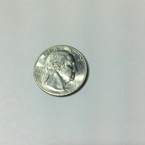 WASHINGTON QUARTER 2022 P  ERROR FLOWER/HAIR DROOLING GEORGE  #103 Cover